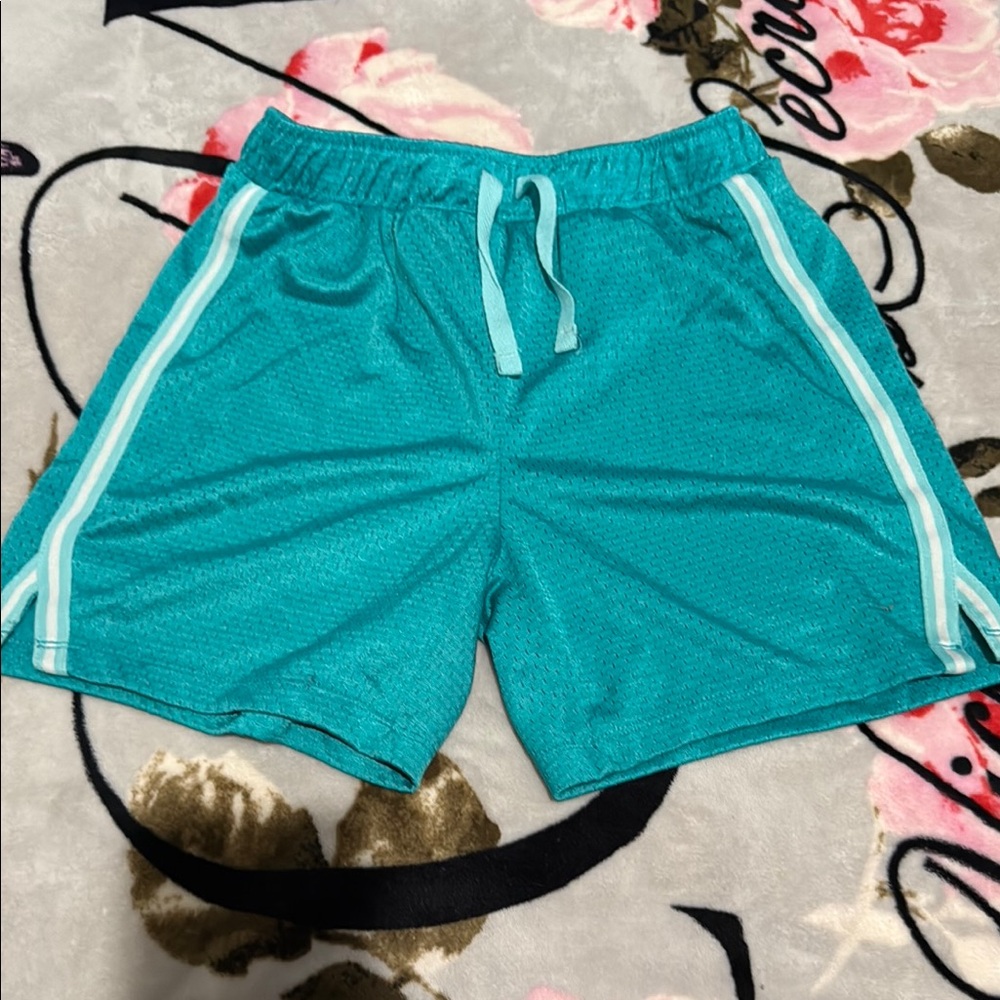 Old Navy Kids Teal Shorts - Picture 1 of 2